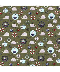 Nooteboom Popelin Jedrenje | zelena | 100%CO 15526.027