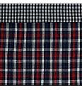 Tetra Jacquard Karo | temnoplava | 100%CO