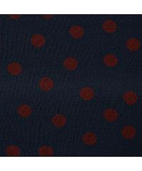 Verhees Jacquard pletenina Točke |tamnoplava/crvena | 70%PL / 15%VI / 10%CO / 5%EL 06995.002