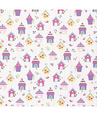 Nooteboom Popelin Ptičje susjedstvo | bijela | 100%CO 19732.050