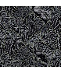 Verhees Jacquard Tropsko lišće | tamnoplava | 80%PL / 20%CO 03334.002