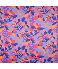 Verhees Pamučni saten Cvjetna livada | tanji | plava | 100%CO 05450.023