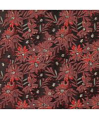 Verhees Jacquard Cvjetni glamur | bordo | 90%PL / 10%LU 03811.001