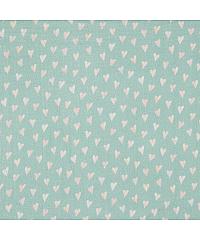 Verhees GOTS Tetra Srca | menta | digitalni tisak | 100%CO 09270.013