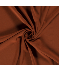 Nooteboom Krep Georgette elastični | boja cigle | 95%PL / 5%EL 16237.057