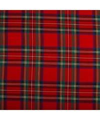 Nooteboom Tkanina za odijela Škotski karo | crvena | 80%PL / 18%VI / 2%EL 05201.015