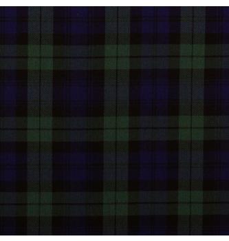 Škotski karo | crna/modra/zelena | 65%PL / 32%VI / 3%EL
