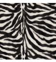 Umjetno krzno Zebra | krem | 100%PL
