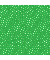 MAKOWER Patchwork tkanina Star bright green | 110cm 2/9166G5
