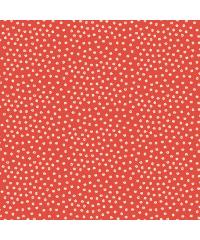 MAKOWER Patchwork tkanina  Amelia Daisy red | 110cm 2513/R