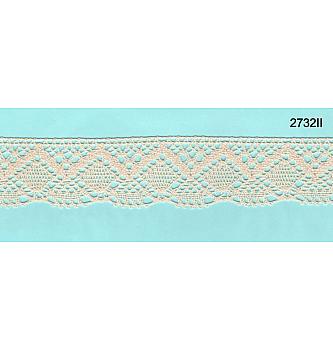 Heklana čipka | pamuk | bež | 40 mm