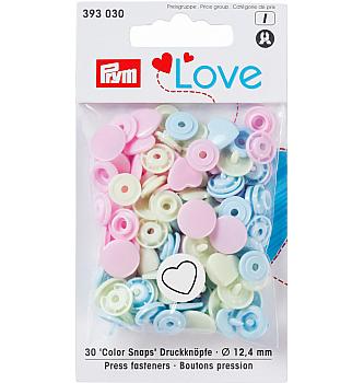 Plastični drukeri | srca | 30kom | sortirani