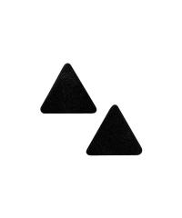MONO-QUICK Prišivak Crni trokuti | koža 06211
