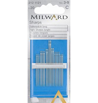 Igle za ručno šivanje | oštre | br. 5-10 | 20 kom