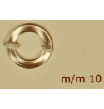 Plastična alka | prozirna | 10mm