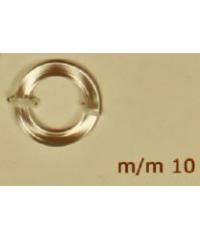 BONFANTI Plastična alka | prozirna | 10mm P053/10
