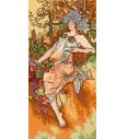 Goblen  Jesen | Alphonse Mucha | 35x70cm