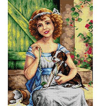 Goblen  Čeka se veterinar | Emile Vernon | 40x50 cm