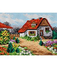 ORCHIDEA Goblen Kuća u idili | 18x24 cm 2126F