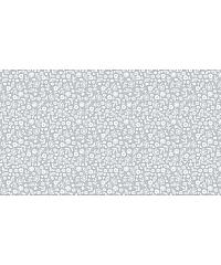 MAKOWER Patchwork tkanina Doodle Ditzy Pewter | 110cm 1911/S3