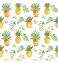 Jersey Ananasi | krem | digitalni tisak | 95%CO / 5%EL