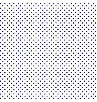 Patchwork tkanina Navy on white | 110cm