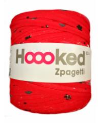 HOOOKED Mixed Zpagetti | 120m (cca. 850g) | Crvena s cvjetićima ZP001-27-272