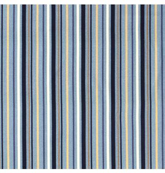 Jersey Retro pruge | plava | 95%CO / 5%EL