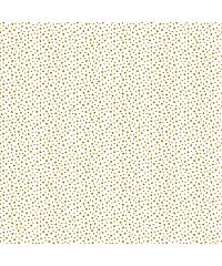 MAKOWER Patchwork tkanina Metallic Star gold | 110cm 306/WGM