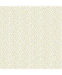 MAKOWER Patchwork tkanina Metallic Star gold | 110cm 306/WGM