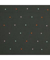 Verhees Tetra Šarene točkice| tamno siva |  100%CO 09599.002