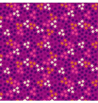 Patchwork tkanina Pink Star | 110cm