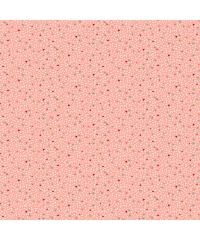 MAKOWER Patchwork tkanina Amelia Sprinkles pink | 110cm 2514/P