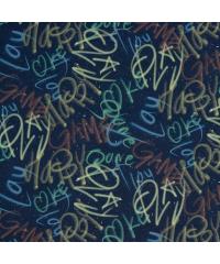 Verhees Softshell Grafiti | tamnoplava | 95%PL / 5%EL 07209.003