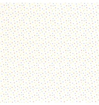Popelin Šarene točkice | bijela | 100%CO