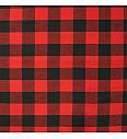 Flanel Karo Klasik | crna/crvena| 100%CO