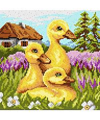 ORCHIDEA Goblen Mlade patkice | 24x24cm 3571H