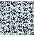 Viskozni jersey Flora | digitalni tisak | bijela | 95%VI / 5%EL