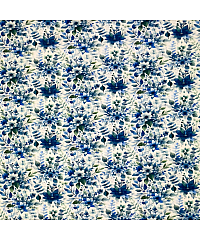 KH Group Viskozni jersey Flora | digitalni tisak | bijela | 95%VI / 5%EL S2100-3681