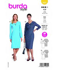 BURDA Kroj Haljina sa detaljem čvora 5861