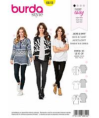 BURDA Kroj Jakna i bluza 6610
