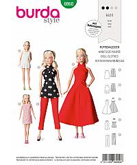 BURDA Kroj Odjeća za lutku Barbie 6960