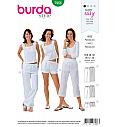 Kroj Udobne hlače sa špagicom u struku