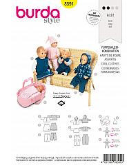 BURDA Kroj Odjeća za lutke 8591