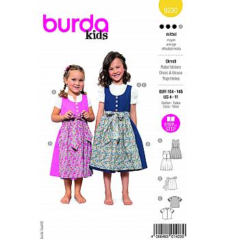 Kroj Tradicionalana nošnja za djevojčice - Dirndl