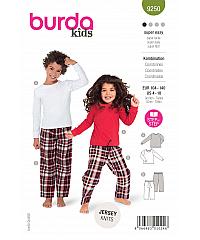 BURDA Kroj Dječja pižama 9250