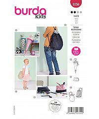 BURDA Kroj Komplet školskih dodataka 9256