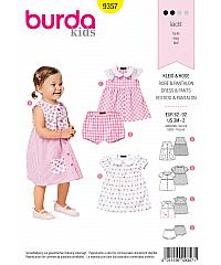 BURDA Kroj Haljinica i hlačice 9357
