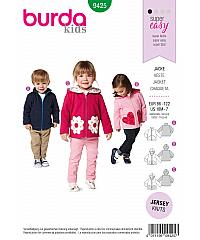 BURDA Kroj Dječja prijelazna jakna 9425