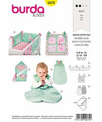 BURDA Kroj Dodaci za bebu 9479